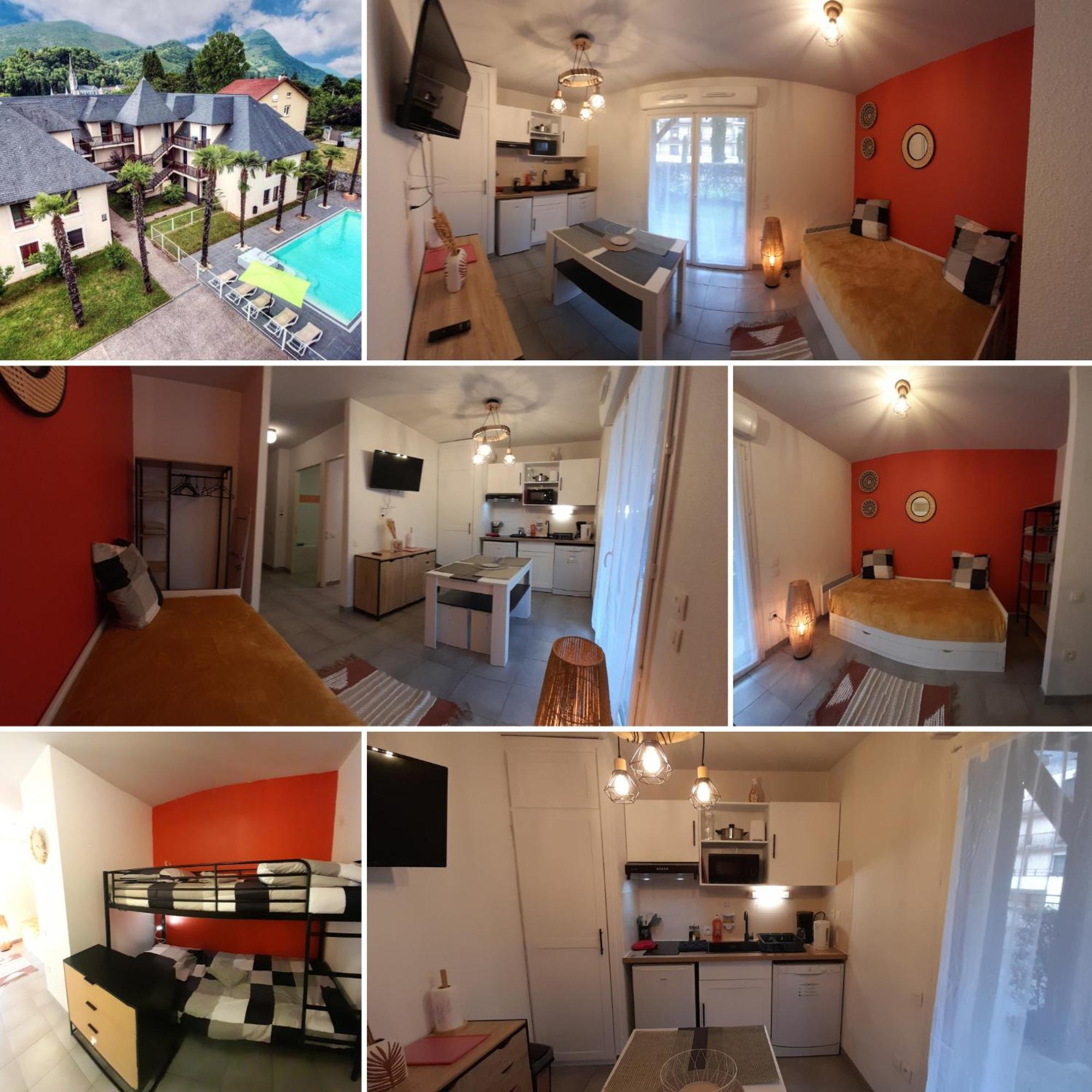 Du Chamois Roux, Dans De Tourisme 3 Etoiles Apartment Lourdes